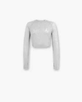 247 Glitch Cropped tränings-T-shirt