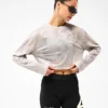 247 Glitch Cropped tränings-T-shirt