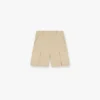 Baggy bomullsshorts med cargofickor