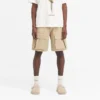 Baggy bomullsshorts med cargofickor