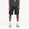 Baggy bomullsshorts med cargofickor