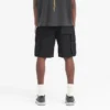 Baggy bomullsshorts med cargofickor