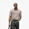 Beverly stickad polo
