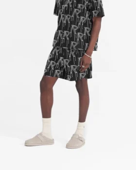 Broderade initialer, skräddarsydda Shorts