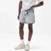 Busy Doing Nothing-Denim Shorts