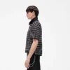 California Striped Knitted Polo