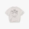 Handritad T-shirt med Thoroughbred-häst