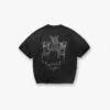 Handritad T-shirt med Thoroughbred-häst