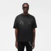 Handritad T-shirt med Thoroughbred-häst