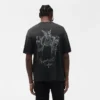Handritad T-shirt med Thoroughbred-häst