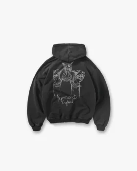 Handritad Thoroughbred-hoodie
