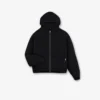 Initial Boxy Zip Through Hoodie