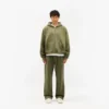 Initial Boxy Zip Through Hoodie