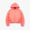 Initial Boxy Zip Through Hoodie