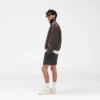 Initial Funnel Neck Quarter Zip Sweatshirt