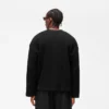 Initial Henley Waffle långärmad T-shirt