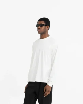 Initial långärmad T-shirt