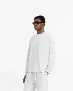 Initial långärmad T-shirt
