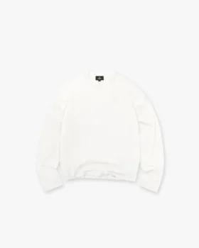 Initial Sheer Rib långärmad T-shirt