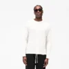 Initial Sheer Rib långärmad T-shirt