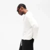 Initial Sheer Rib långärmad T-shirt