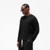 Initial Sheer Rib långärmad T-shirt