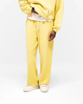 Initial Wide Leg Cuffed Sweatpant