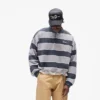 Kalifornisk randig Henley-tröja