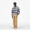 Kalifornisk randig Henley-tröja