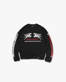 Mesh Pegasus långärmad T-shirt