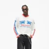 Mesh Pegasus långärmad T-shirt