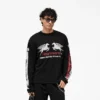 Mesh Pegasus långärmad T-shirt