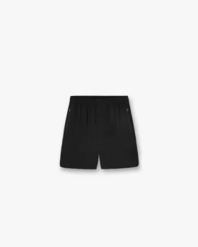 Piped Track Shorts