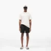 Piped Track Shorts