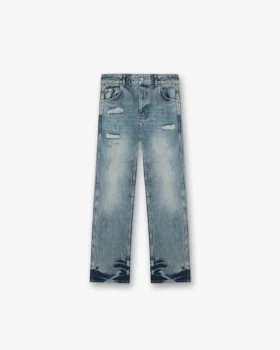 R3 Distressed Baggy Denim