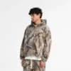 Realtree® Camo-hoodie med dragkedja och boxig passform