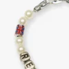 Represent-armband med pärlor