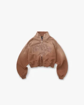 Represent Owners’ Club Zip Funnel Neck