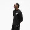 Stickad bouclé-polo