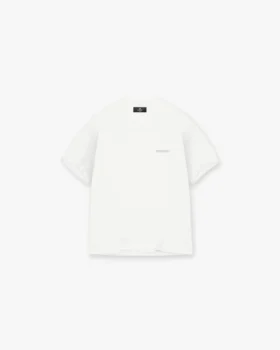 T-shirt med blocklogotyp