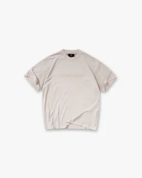 T-shirt med broderat Serif-logo