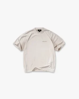 T-shirt med metallblocklogotyp