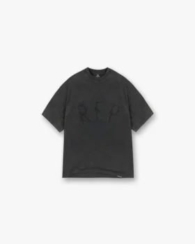T-shirt med Rep-applikation
