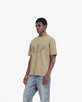 T-shirt med Rep-applikation