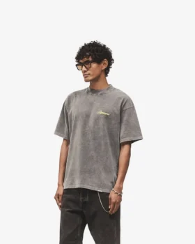 T-shirt med skriptlogotyp