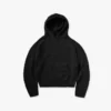 Texturerad Borg-hoodie