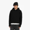 Tjock bouclé-Hoodie