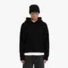 Tjock bouclé-Hoodie