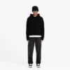Tjock bouclé-Hoodie