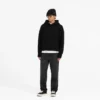 Tjock bouclé-Hoodie